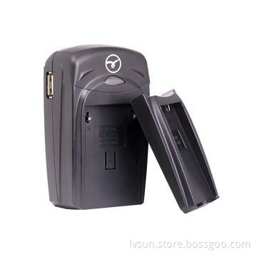 Camera Battery Charger with Input Car Voltage of 12 to 24V DC, Fits for Canon Camera Battery NB6L
